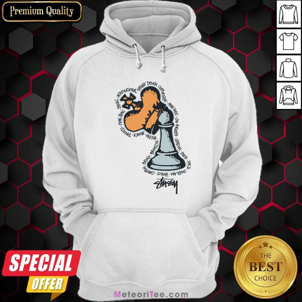 Premium Stussy Merch Hidden Pawn Shirt