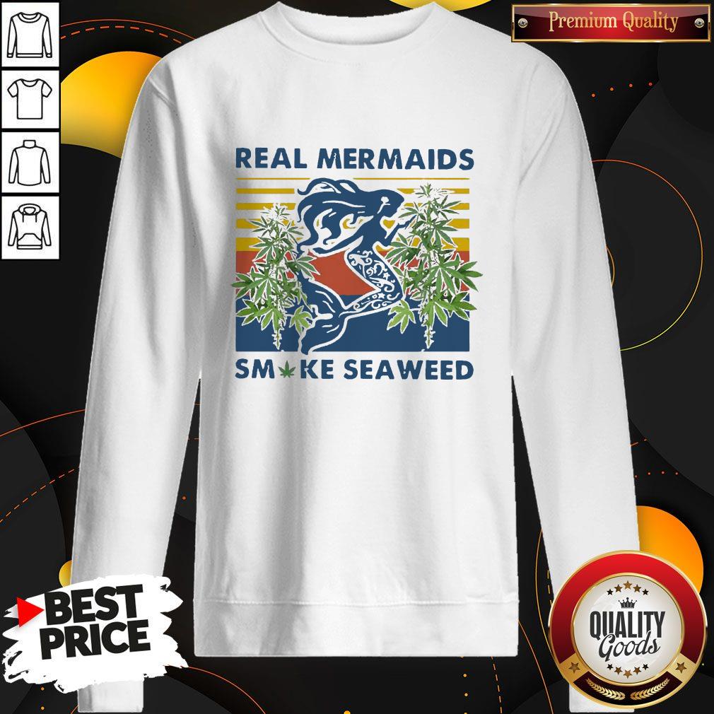 Real Mermaids Smoke Seaweed Vintage Shirt