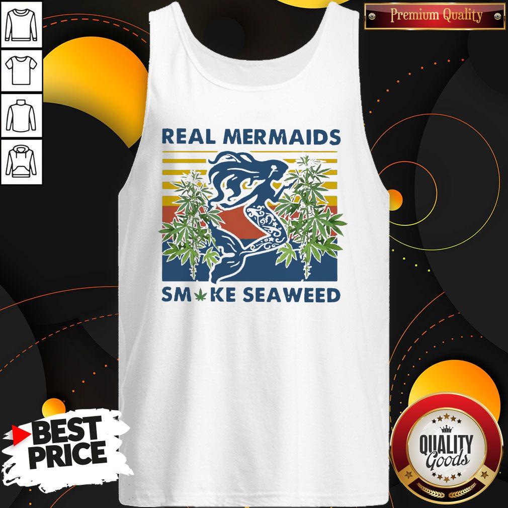 Real Mermaids Smoke Seaweed Vintage Shirt