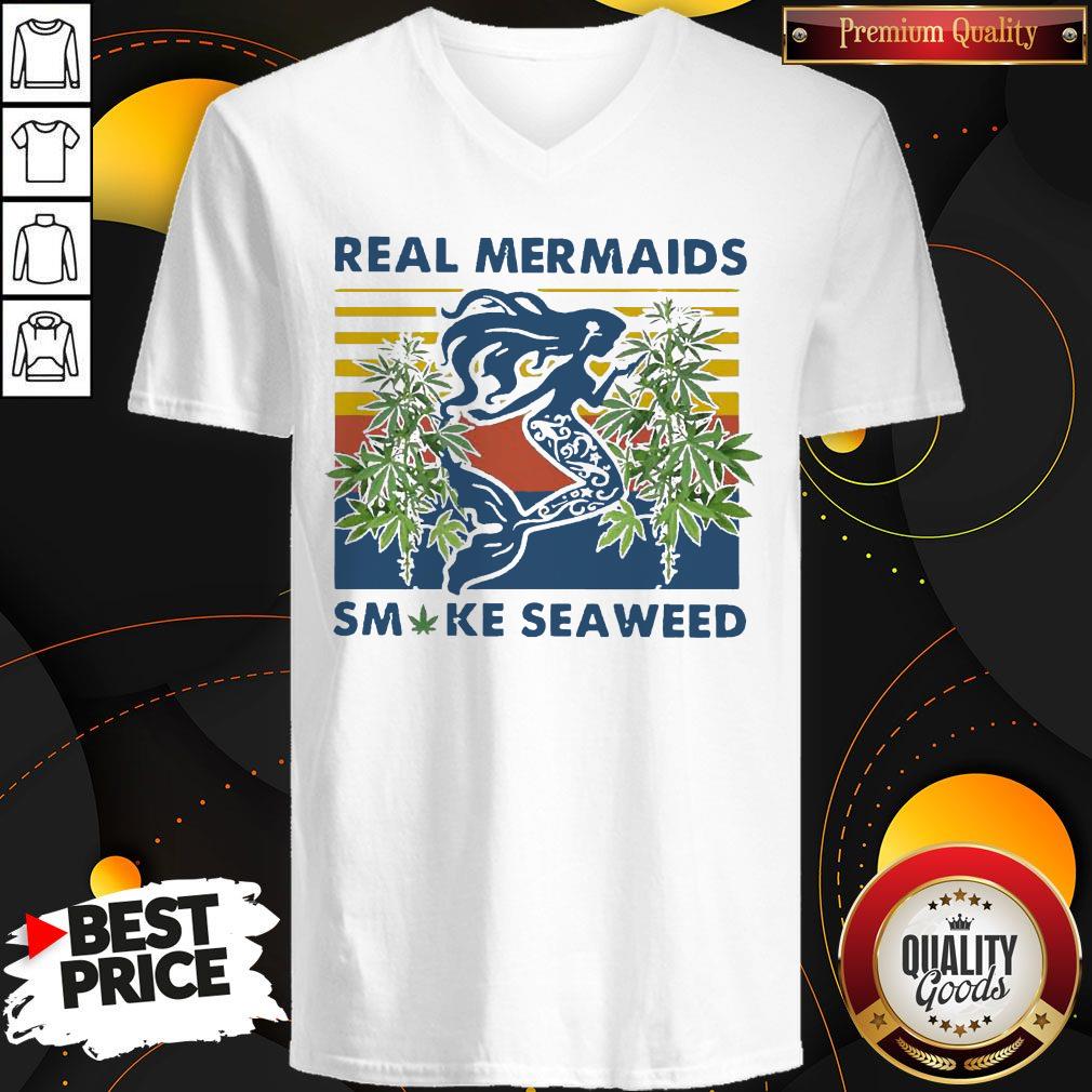 Real Mermaids Smoke Seaweed Vintage Shirt