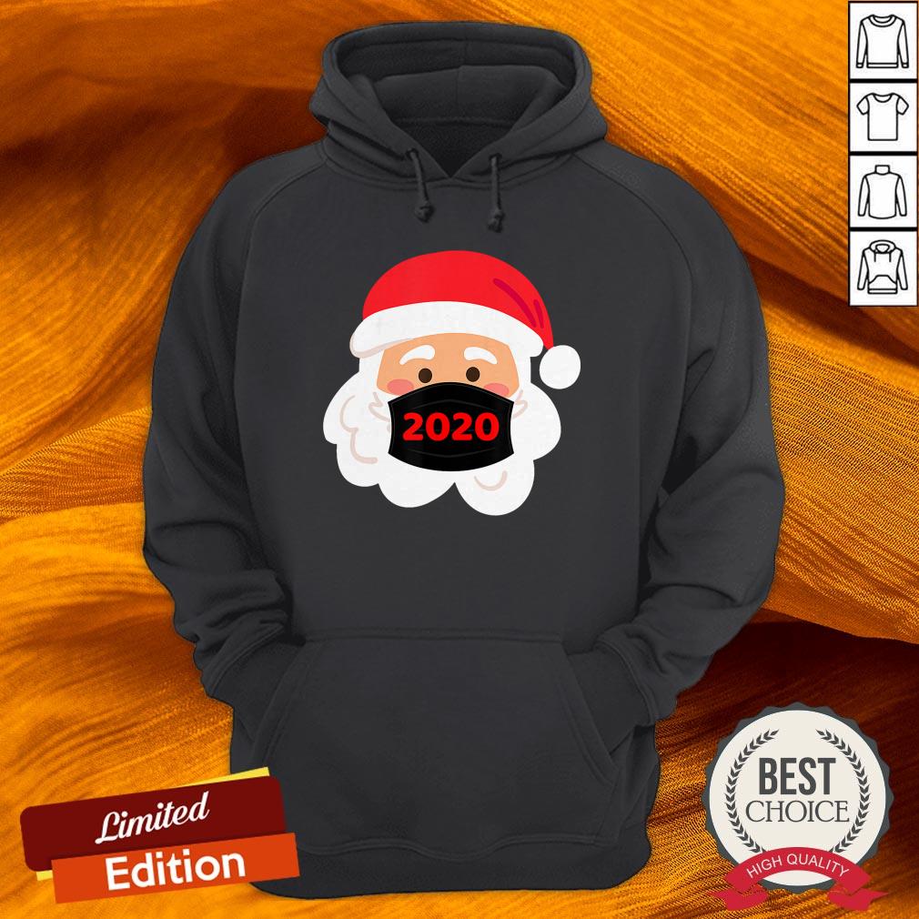 Santa Claus Wearing Mask Quarantine Christmas 2020 Shirt