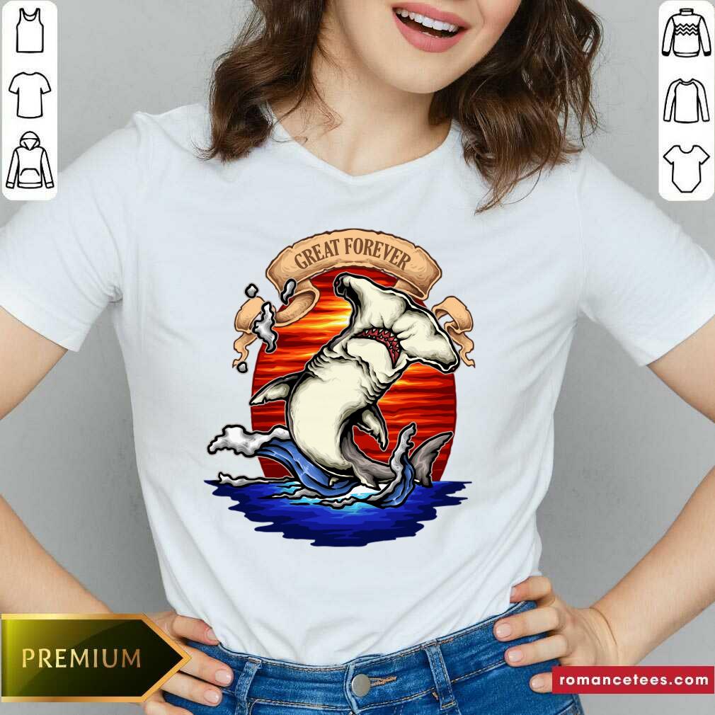 Shark Great Forever King Of The Ocean Shirt