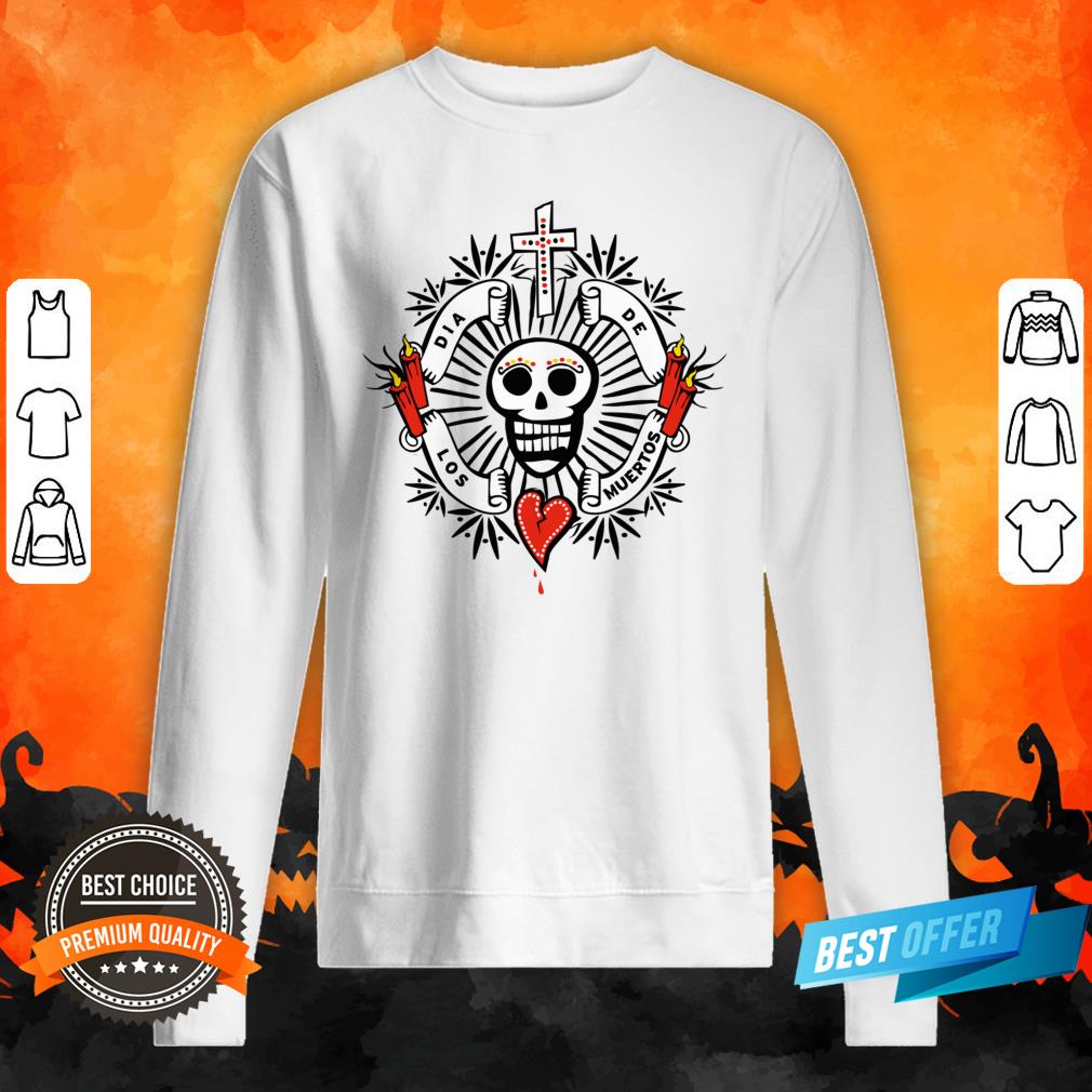 Skull Dia De Los Muertos Day Dead Mexican Holiday Shirt