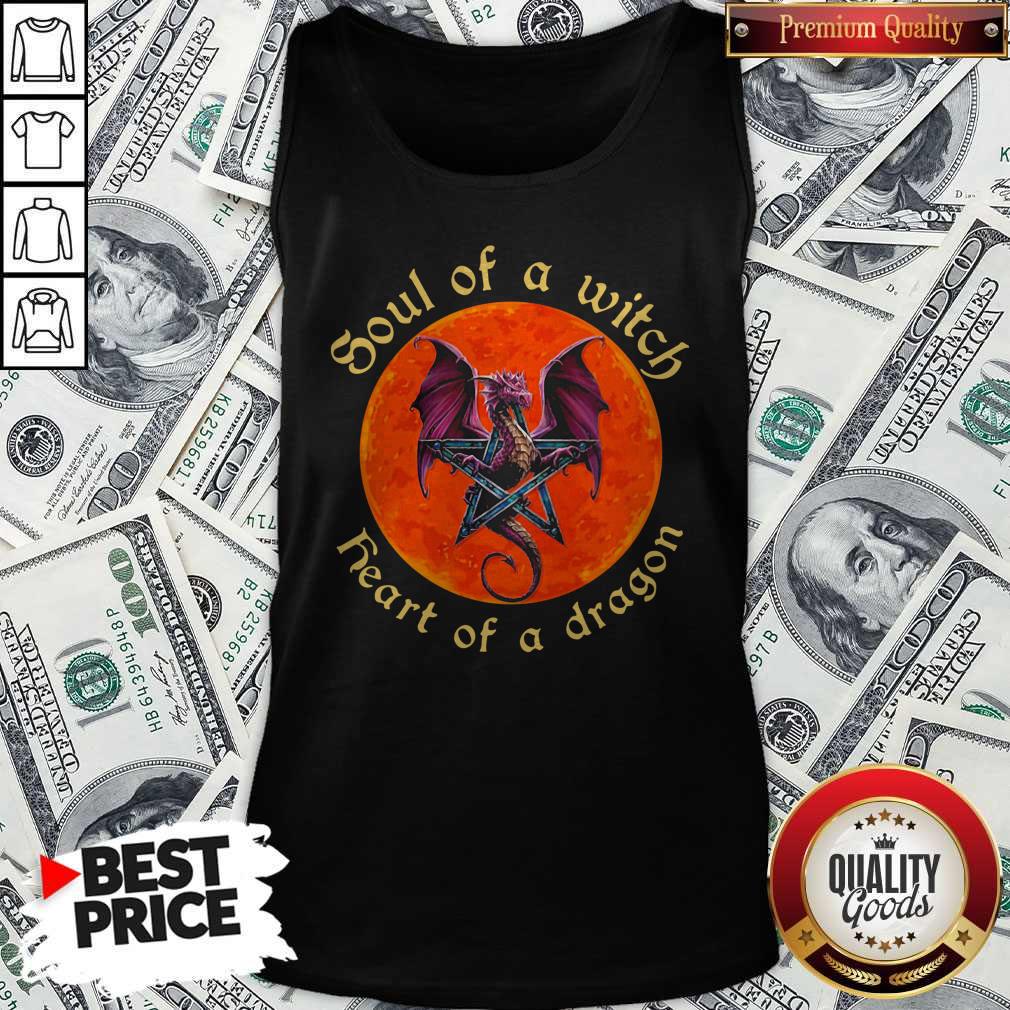 Soul Of A Witch Heart Of A Dragon Moonblood Shirt