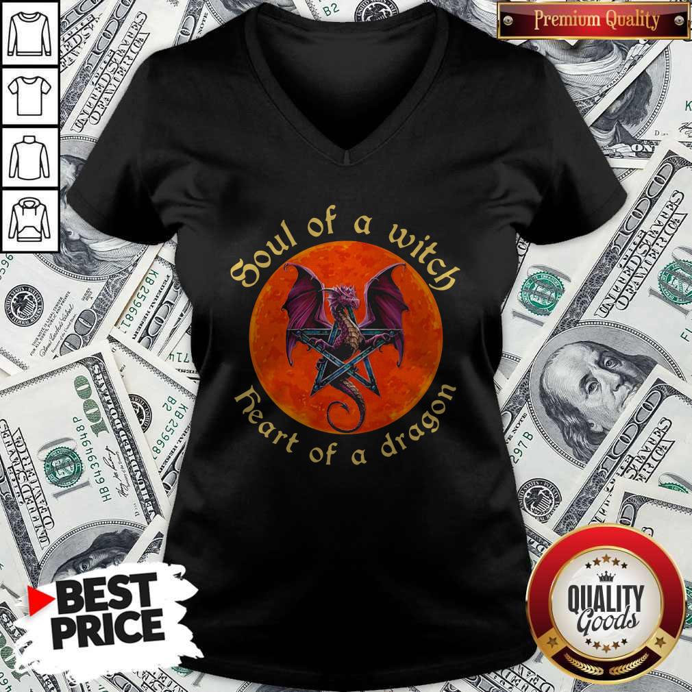 Soul Of A Witch Heart Of A Dragon Moonblood Shirt