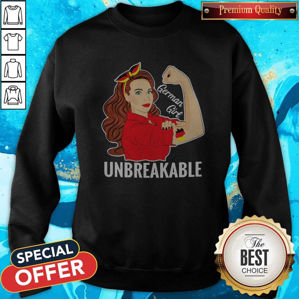 Strong Woman Tattoo German Girl Unbreakable Shirt