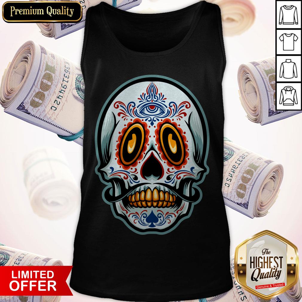 Sugar Skull Day Of Dead Dia De Muertos Shirt
