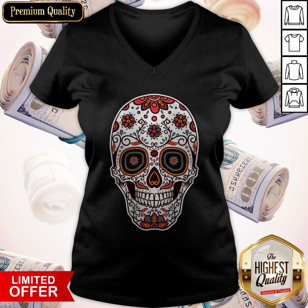 Sugar Skull Day Of Dead Dia De Muertos Shirt