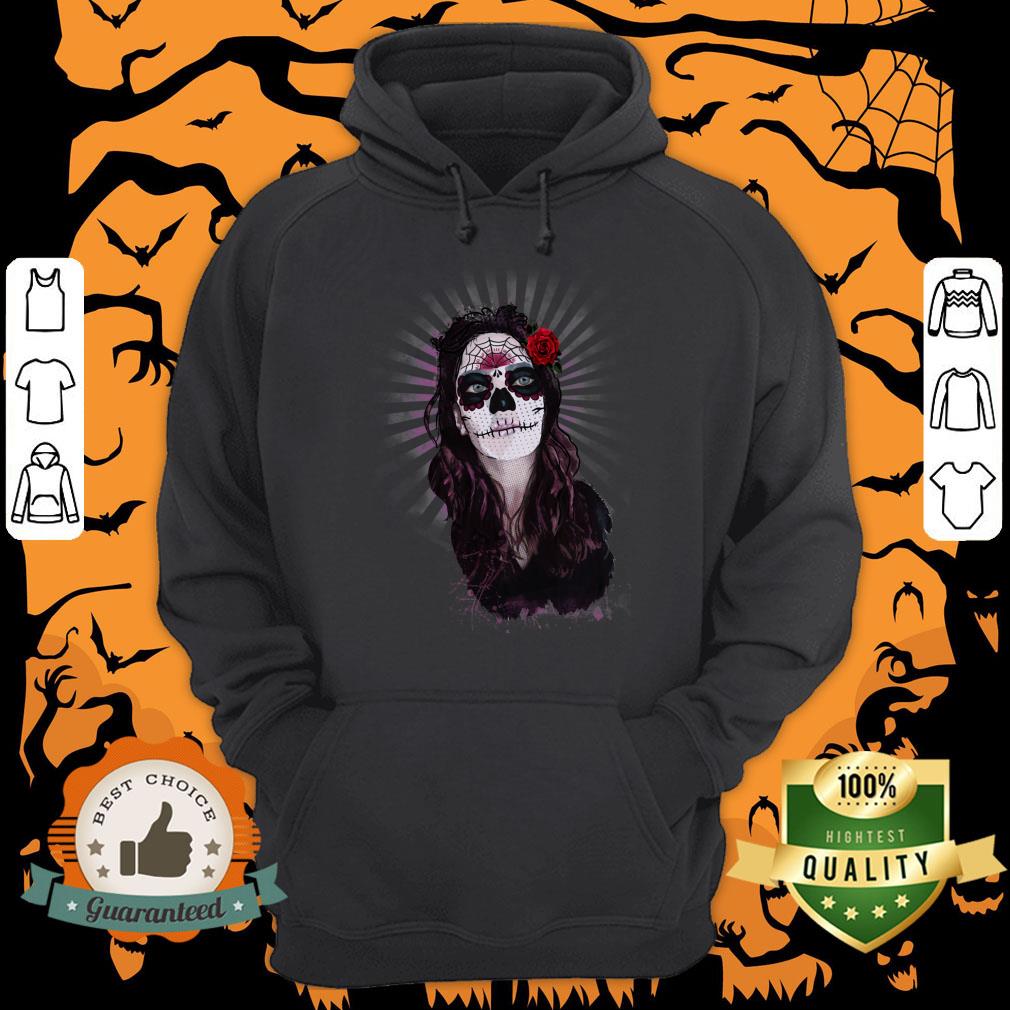 Sugar Skull Girl Dia De Los Muertos Day Of Dead Shirt