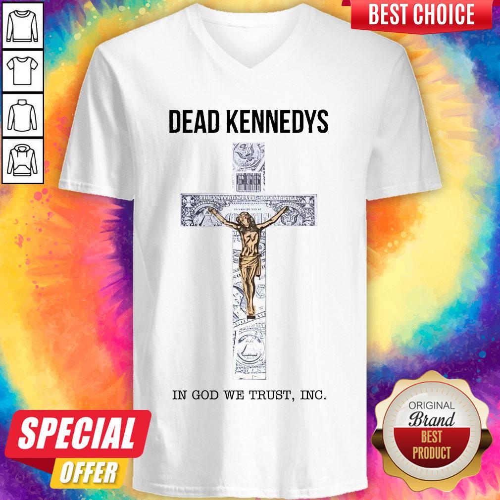 Top (Fast Shipping) Dead Kennedys In God we trust INC shirt