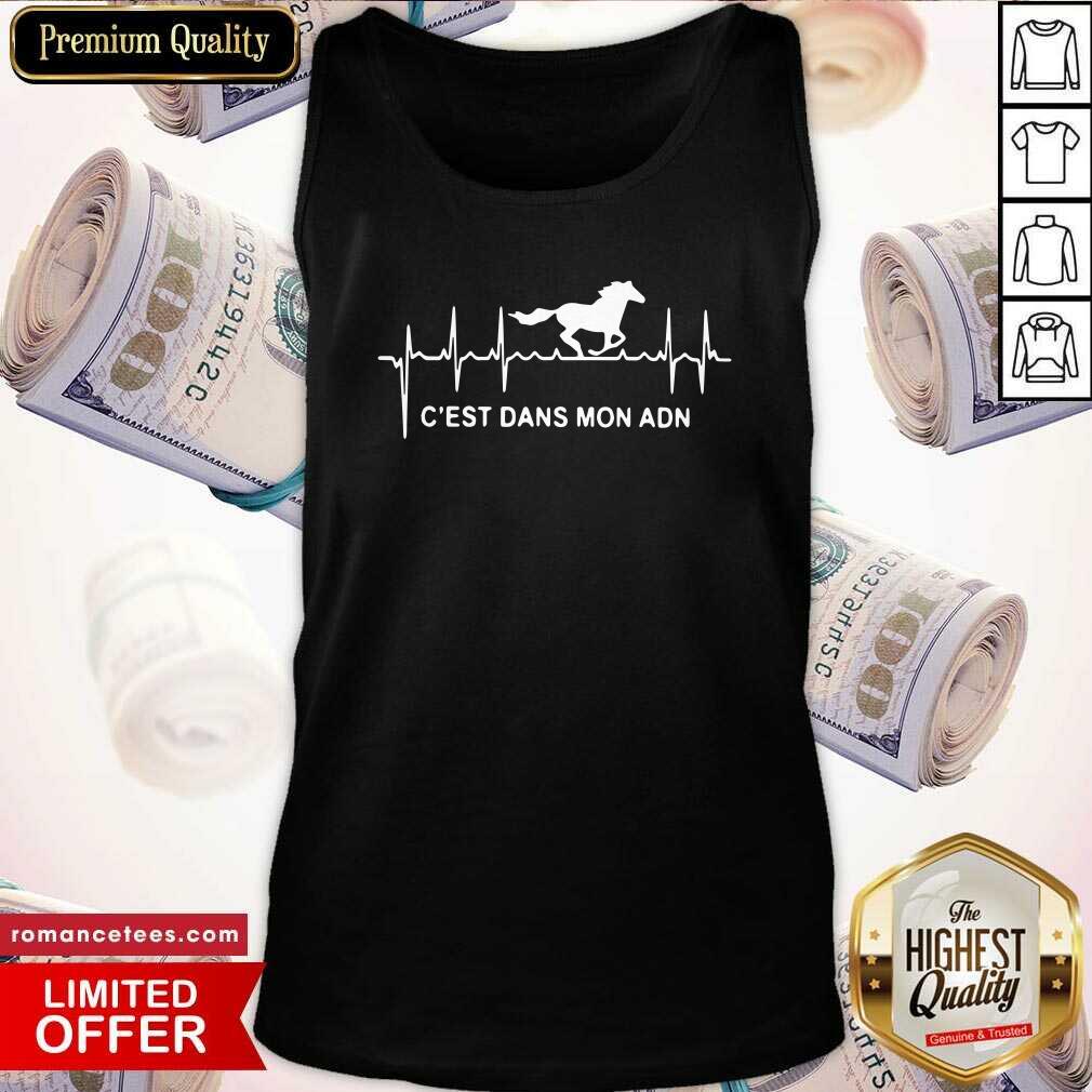 Top Horse C’est Dans Mon Adn Shirt