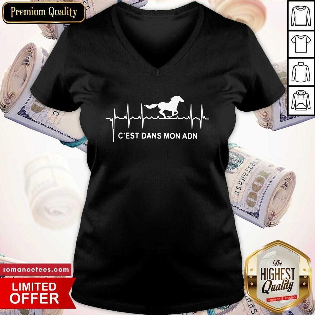 Top Horse C’est Dans Mon Adn Shirt