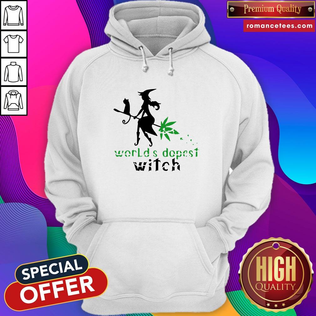 Weed Worlds Dopest Witch Shirt
