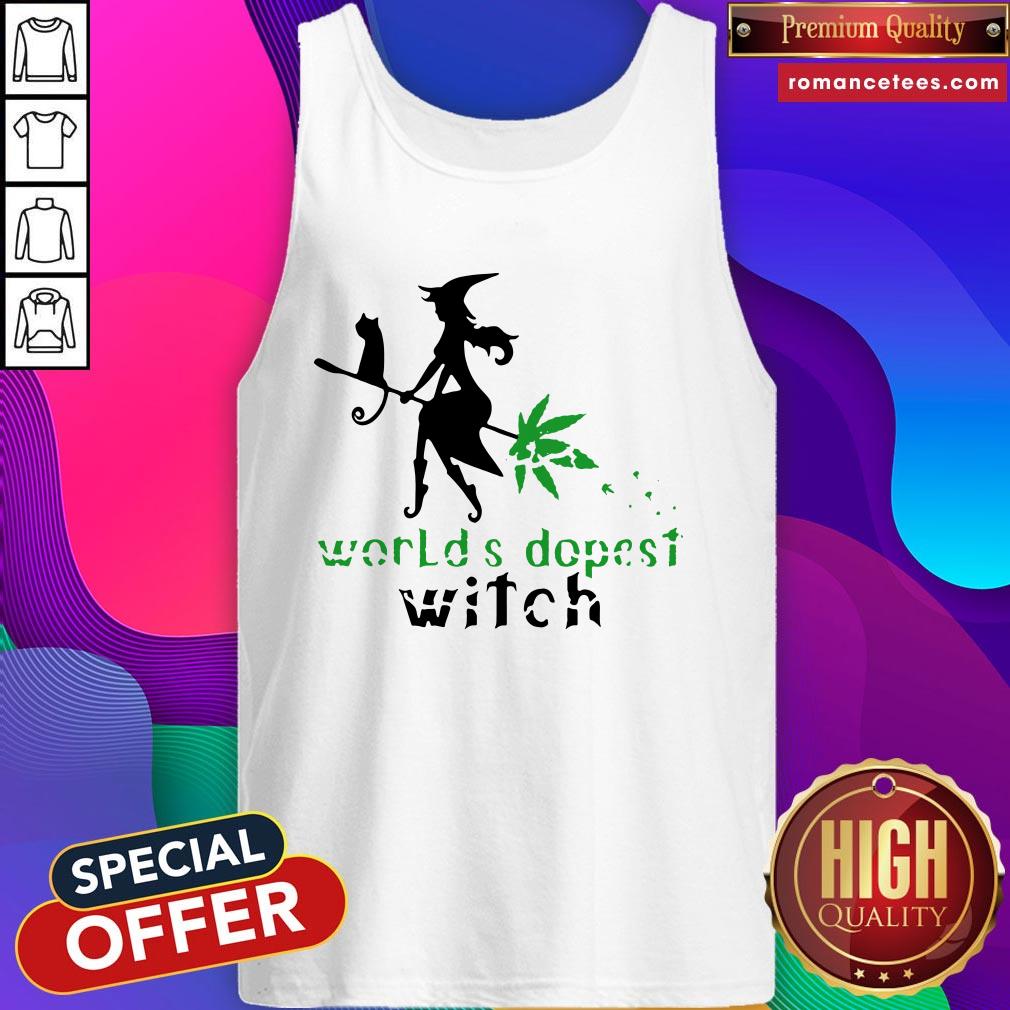 Weed Worlds Dopest Witch Shirt