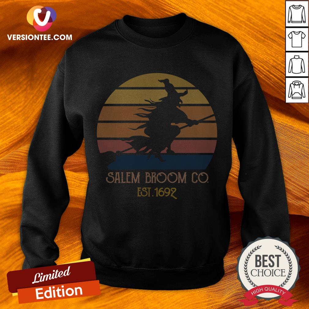Witch Salem Broom Co Est. 1692 Vintage Shirt