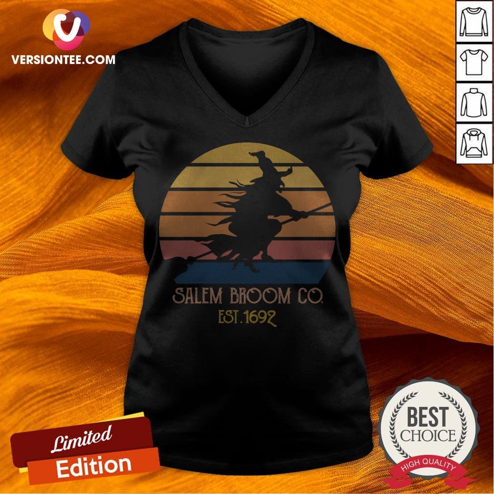 Witch Salem Broom Co Est. 1692 Vintage Shirt