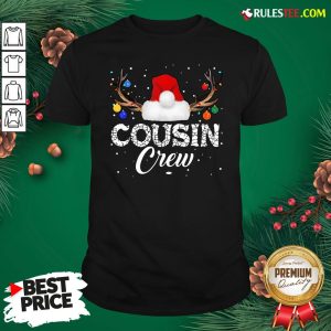 Nice Santa Cousin Crew Shirt