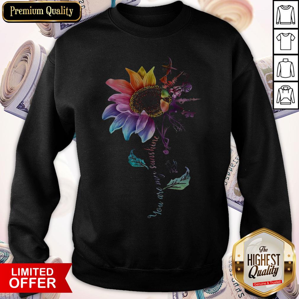 You Are My Sunshine Flower Halloween Shirt