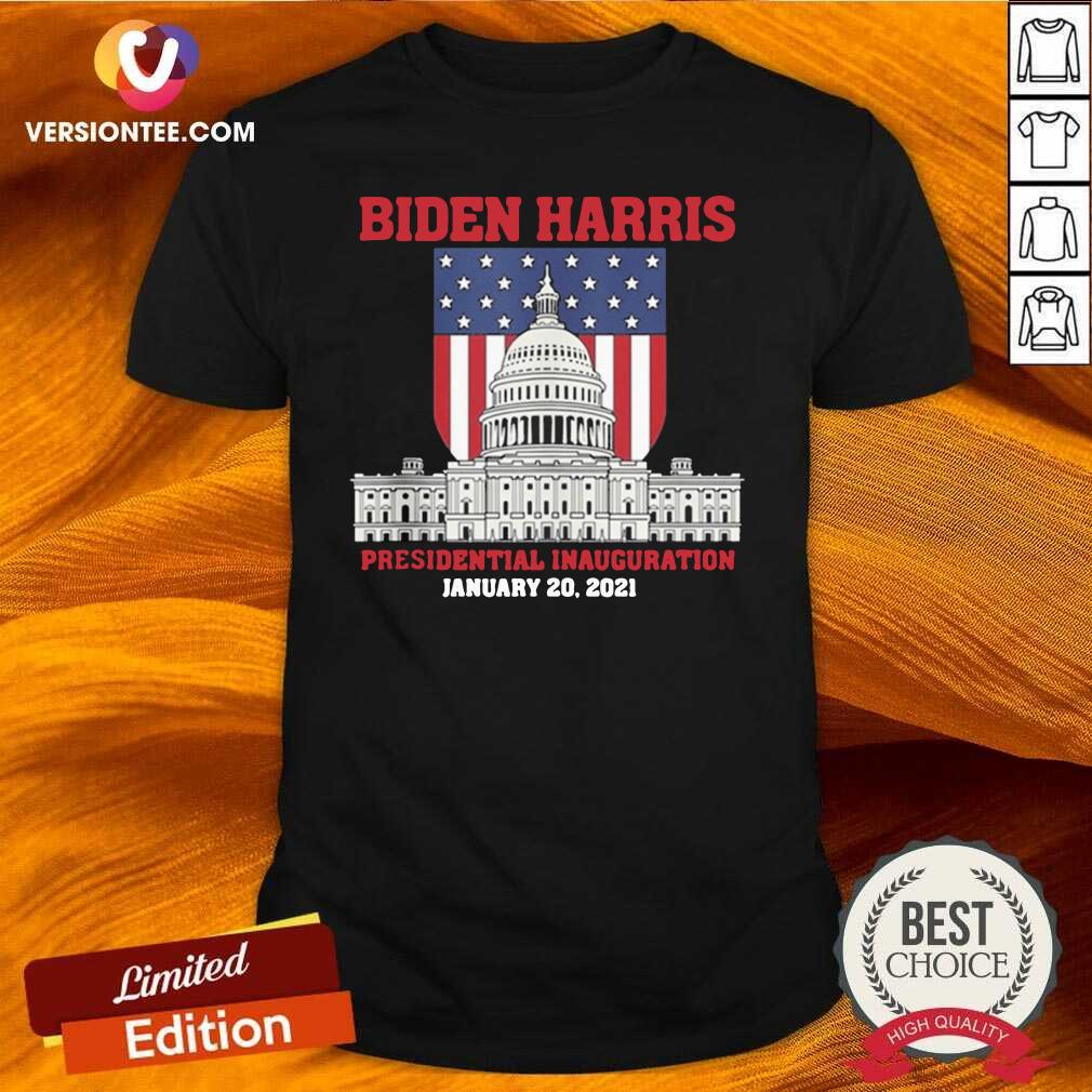 Happy Biden Harris Presidential Inauguration 2021 Us Flag Shirt