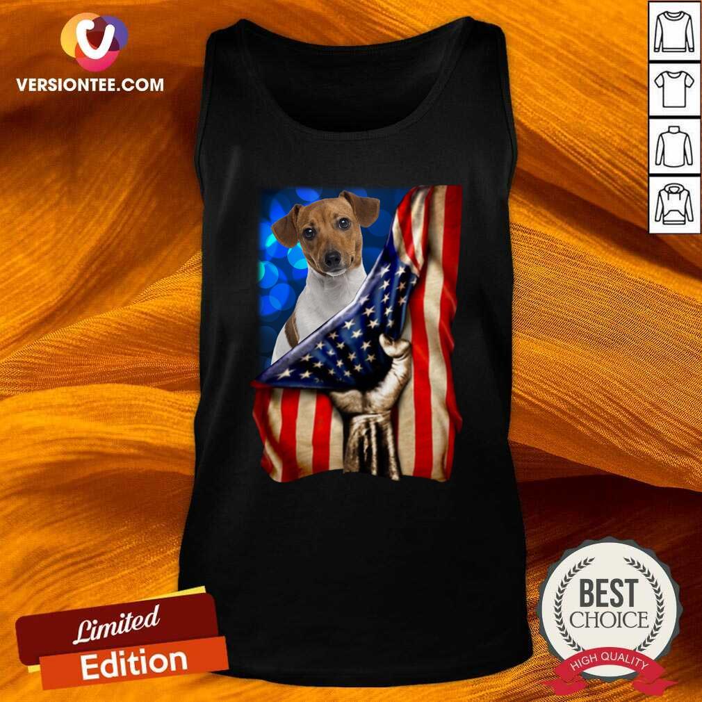 Nice Jack Russell Terrier America 4th Of July Independence Day Shirt