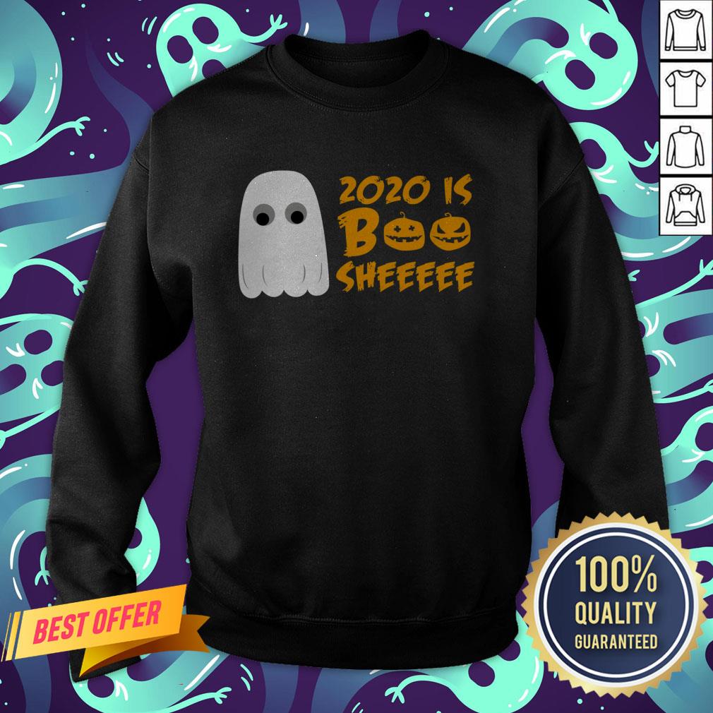 2020 Is Boo Sheet Funny Halloween Cute Spooky Ghost Shirt