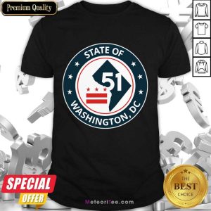 State Of 51 Washington DC Shirt