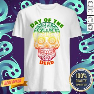 Day Of The Dead Muertos Sugar Skull Color Shirt