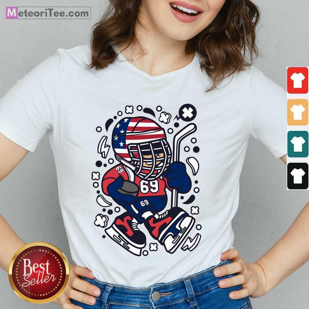 American Hockey Kid Shirt