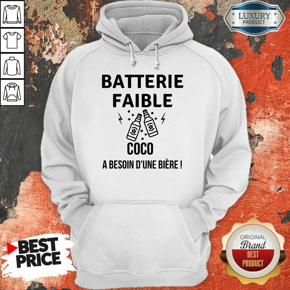 Batterie Faible Bière Shirt