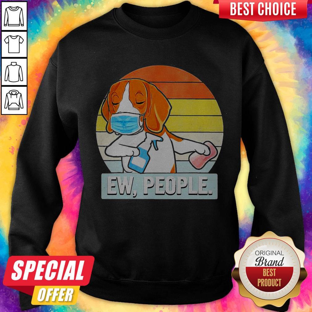 Beagle Face Mask And Soap Ew People Vintage Shirt