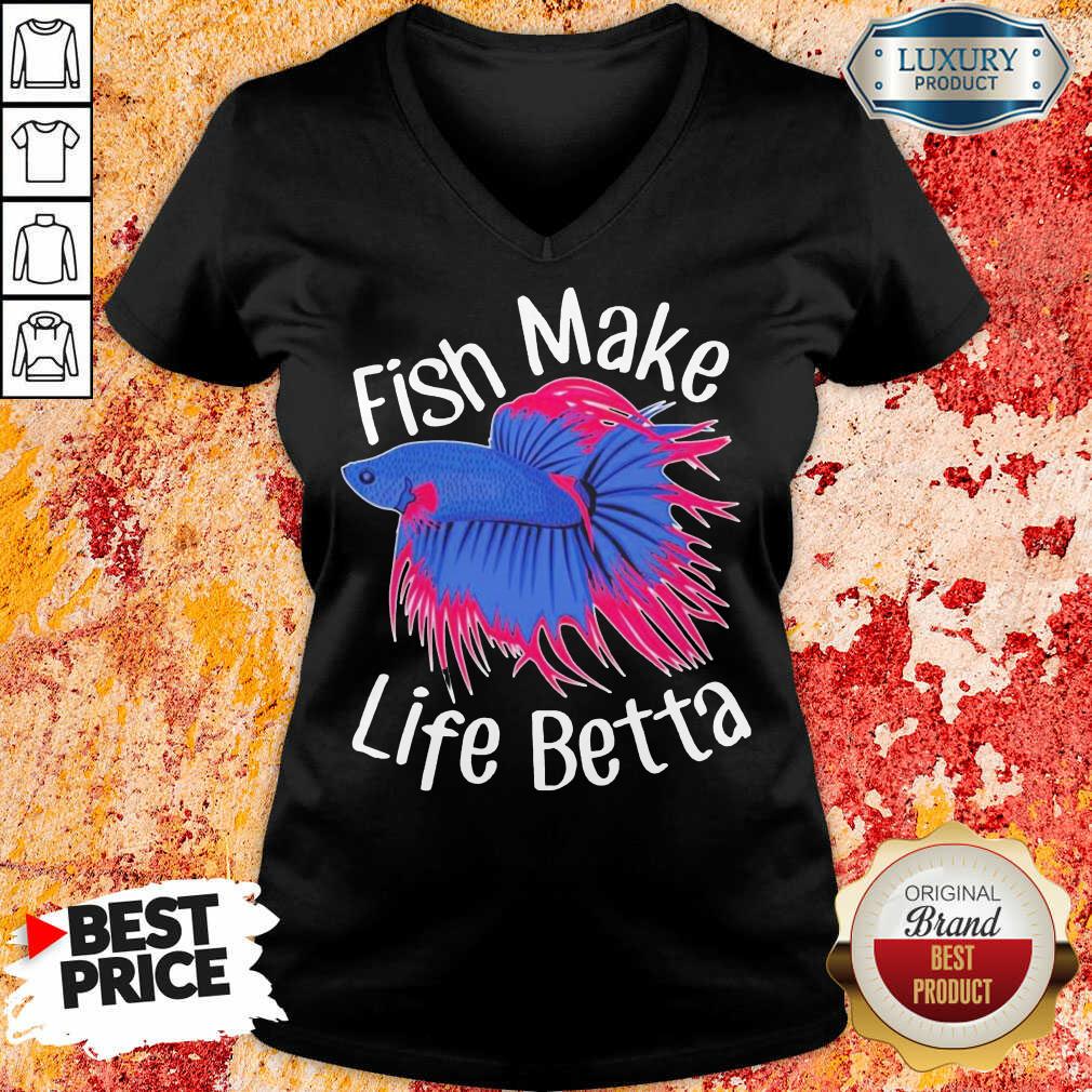 Bewildered Fish Make 4 Life Betta Shirt