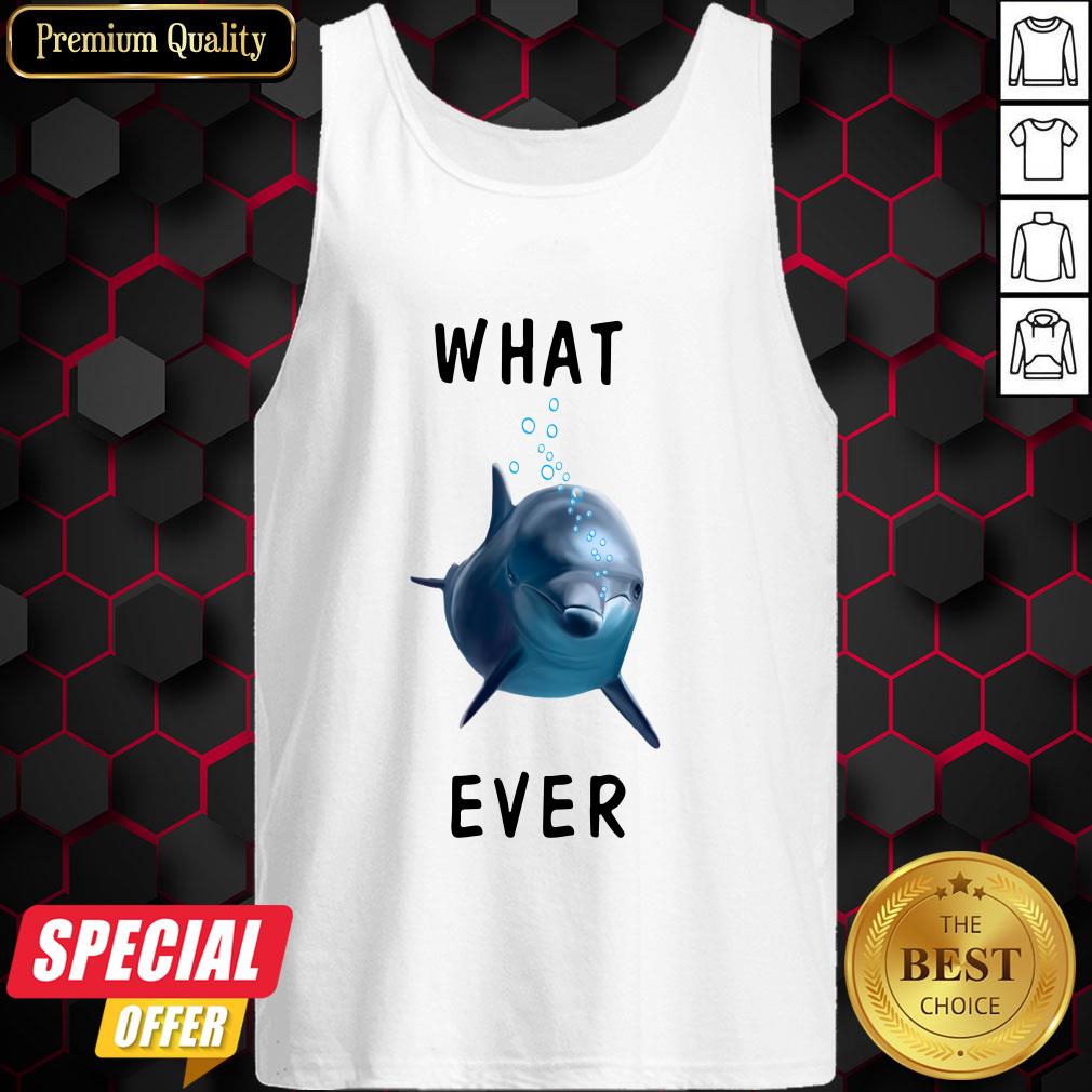 Dolphin What Ever Vintage Retro Shirt