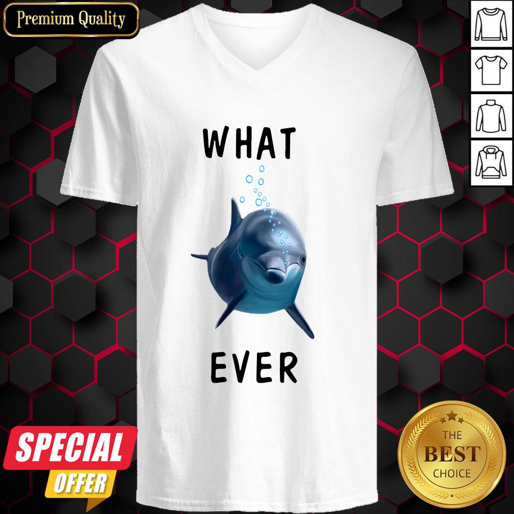 Dolphin What Ever Vintage Retro Shirt