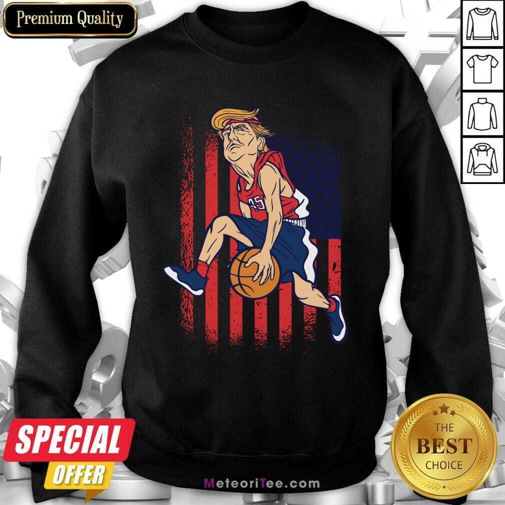 Donald Trump Playing Basketball 7 Shirt