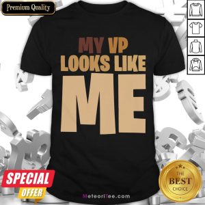 Funny Kids My Vp Looks Like Me Black Lives Matter Shirt