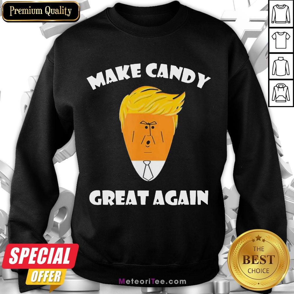Funny President Trump 2020 Halloween Make Candy Corn Great Again Shirt