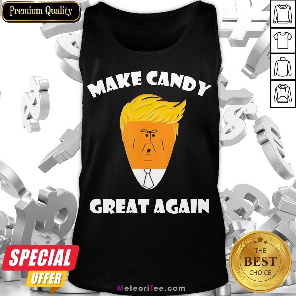 Funny President Trump 2020 Halloween Make Candy Corn Great Again Shirt