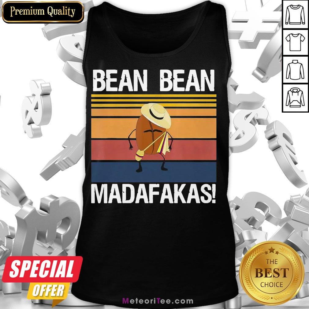 Hot Coffee Bean Bean Madafakas Vintage Shirt