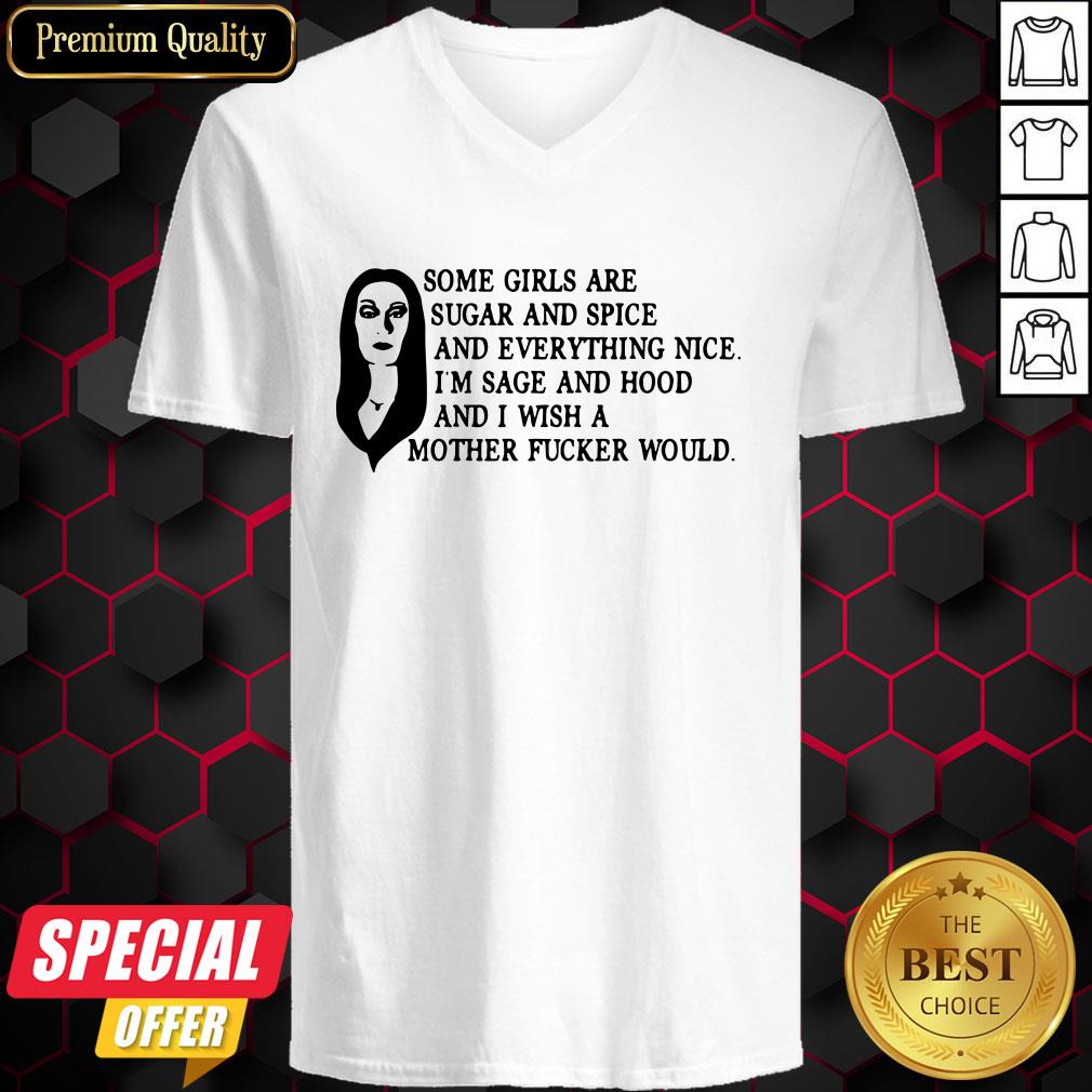 Morticia Addams Some Girls Are Sugar And Spice And Everything Nice Shirt