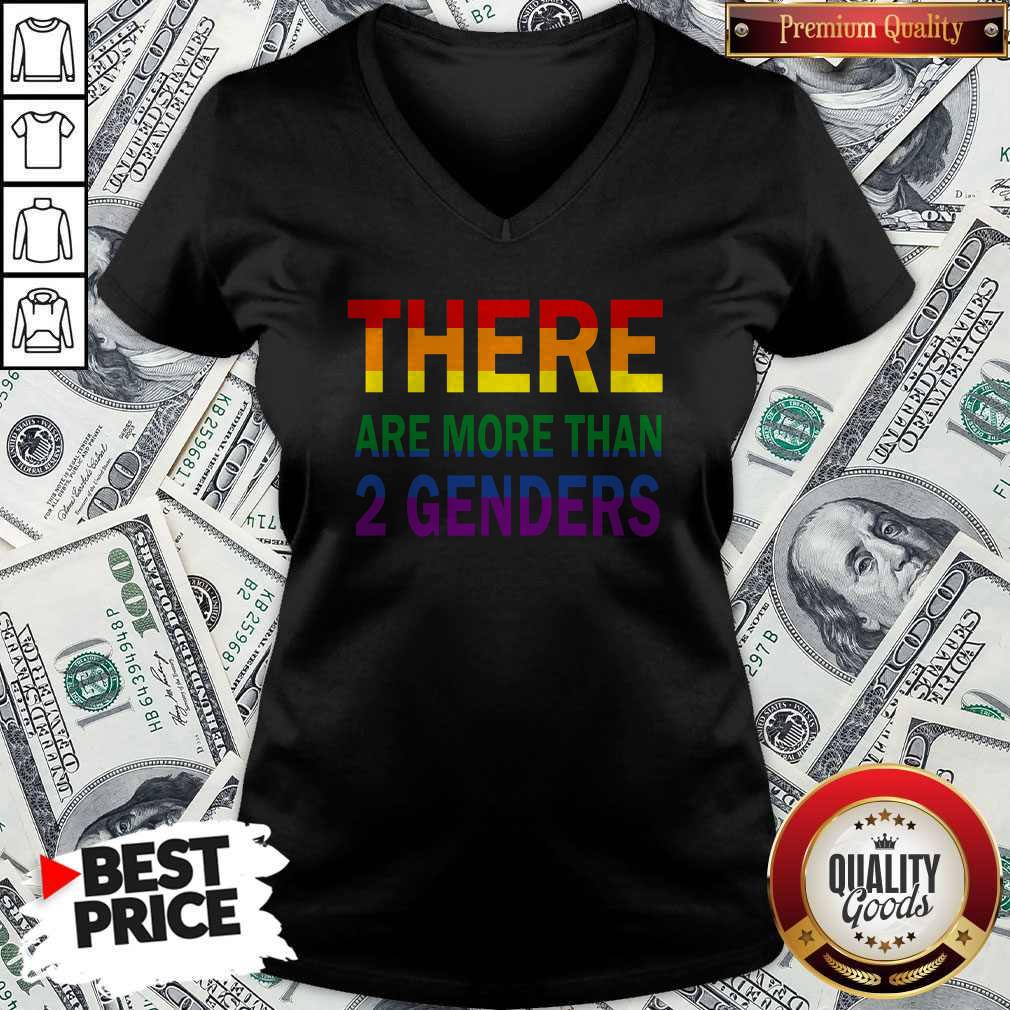 Official LGBT There Are More Than 2 Genders Shirt