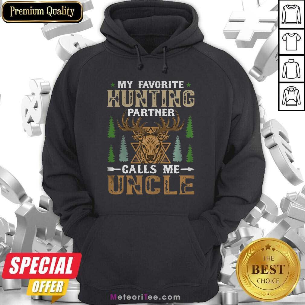 Official My Favorite Hunting Partner Calls Me Uncle Shirt