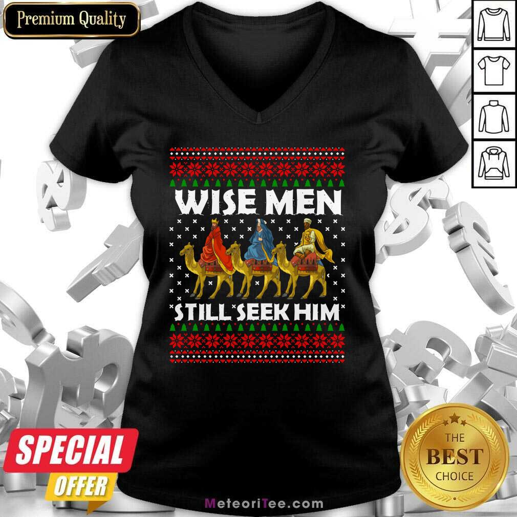 Original Wise Men Still Seek Him Ugly Christmas Shirt