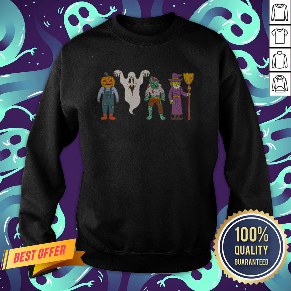 Party Friends Character Happy Halloween Shirt