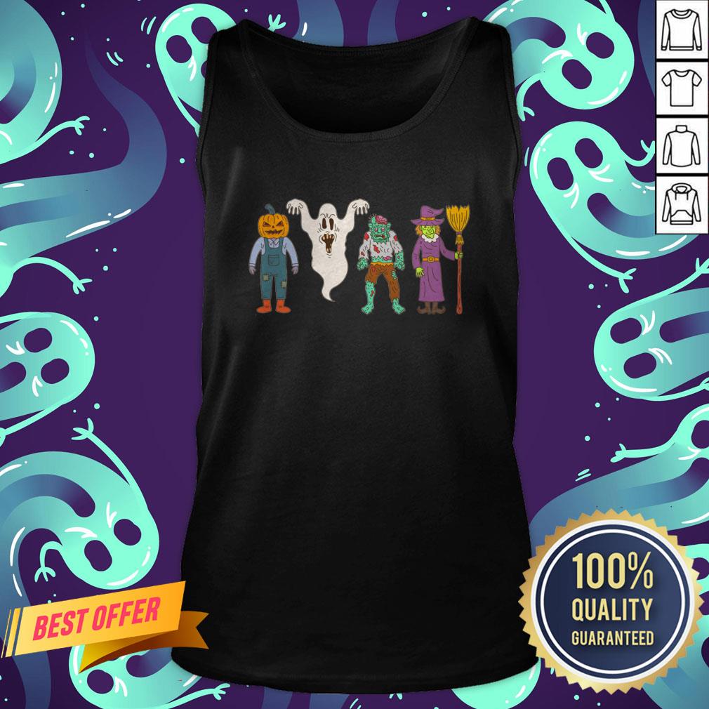 Party Friends Character Happy Halloween Shirt