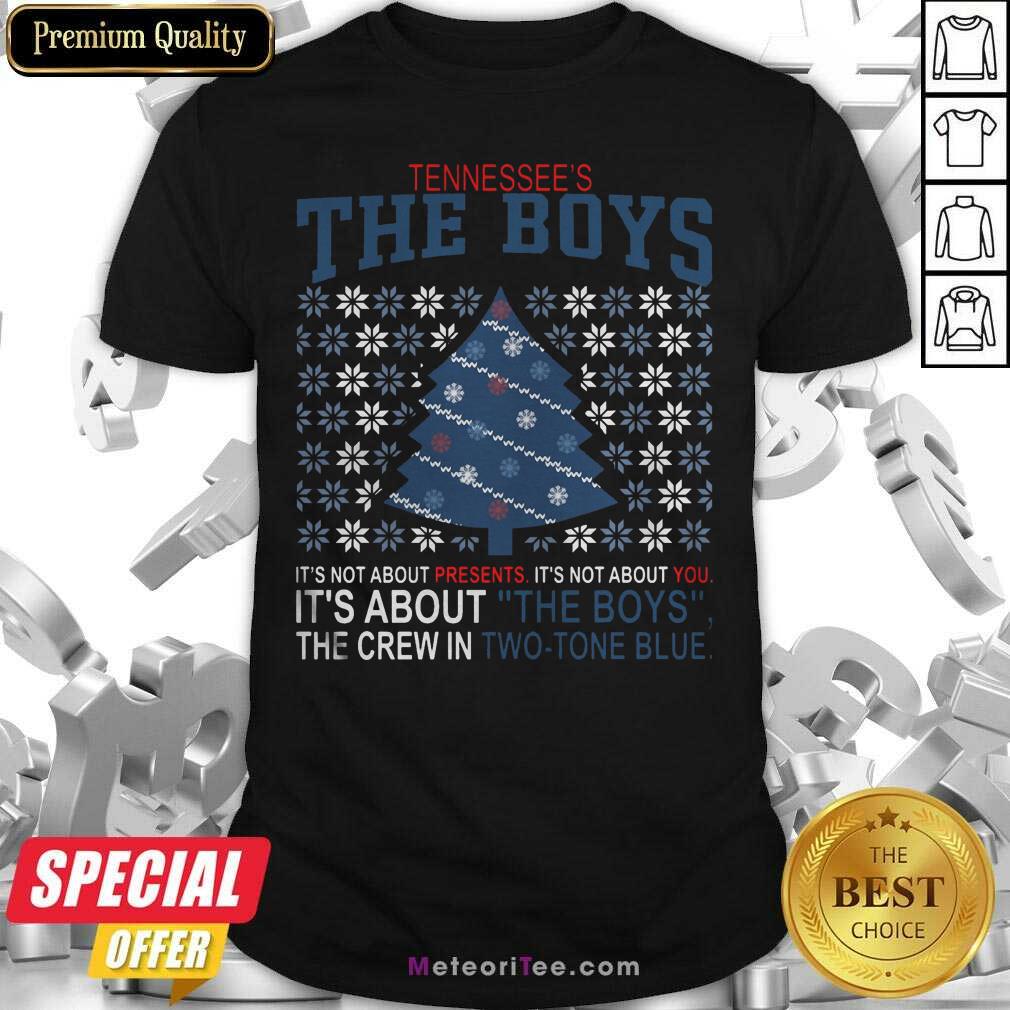 Premium Tennessee’s The Boys Merry Christmas Shirt