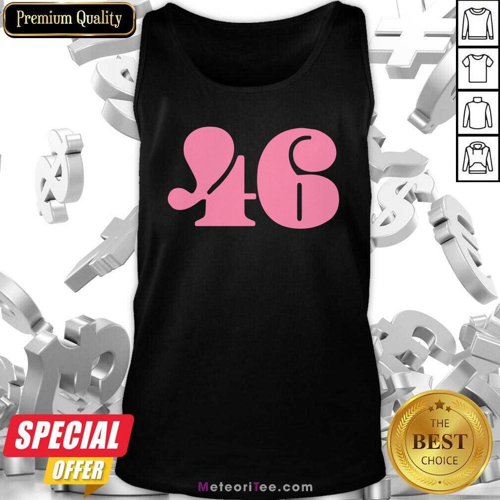 President 46 Number Pink Trump Biden Election Shirt