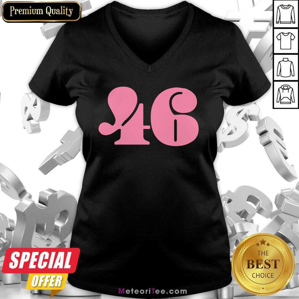 President 46 Number Pink Trump Biden Election Shirt
