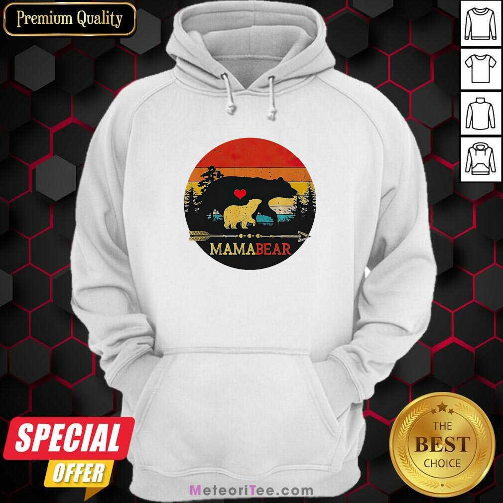 Pretty Mama Bear Vintage Sunset Shirt