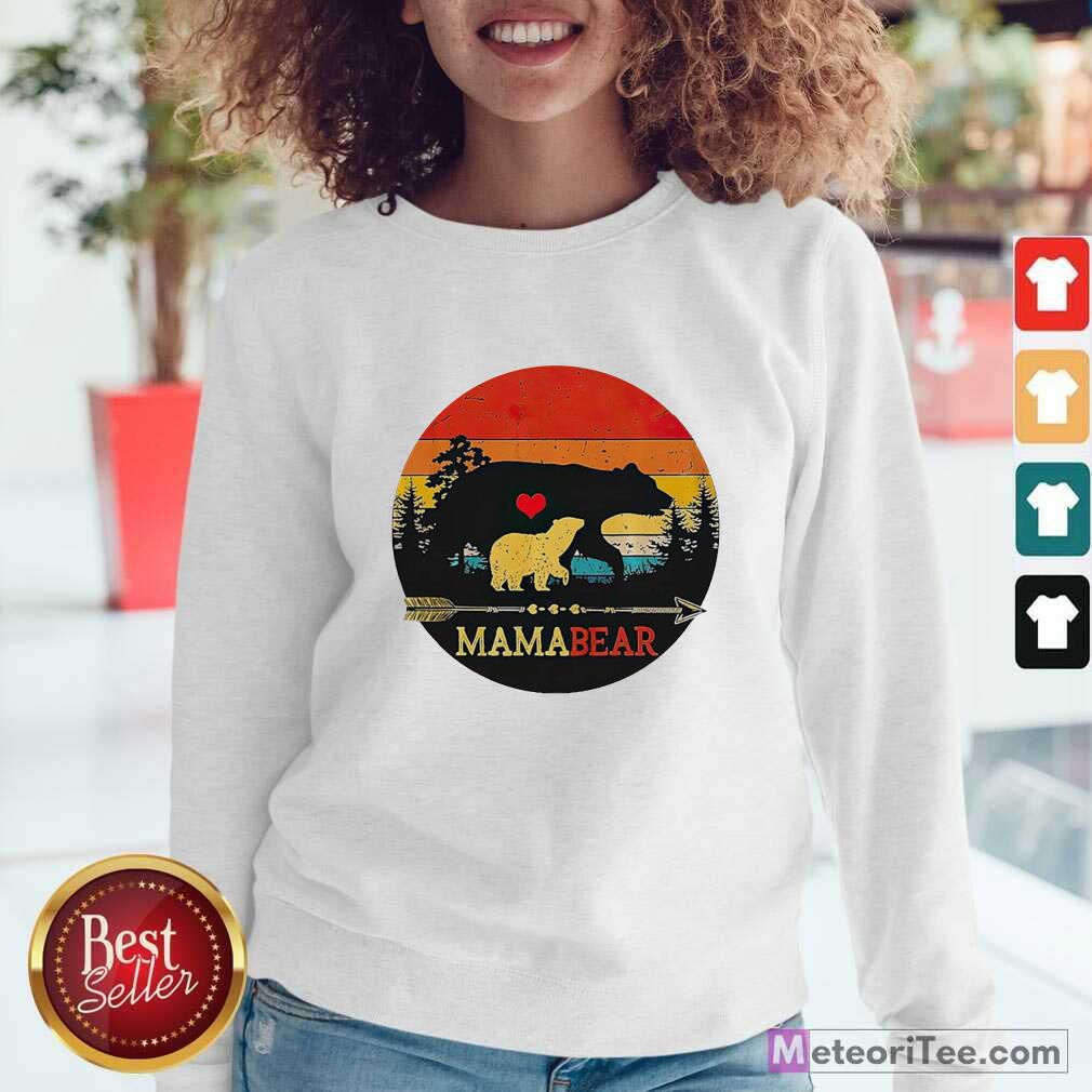 Pretty Mama Bear Vintage Sunset Shirt