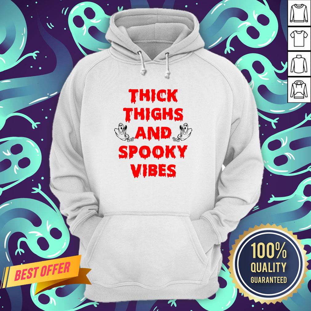 Thick Thighs And Spooky Vibes 2020 Halloween Shirt
